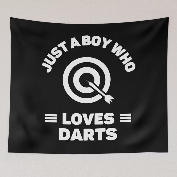 Item preview, Just a boy who loves darts designed and sold by TheGreenGoat.