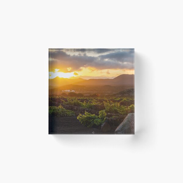 Item preview, Sunset behind the volcanoes designed and sold by iCimages.net.