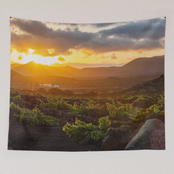 Item preview, Sunset behind the volcanoes designed and sold by iCimages.net.