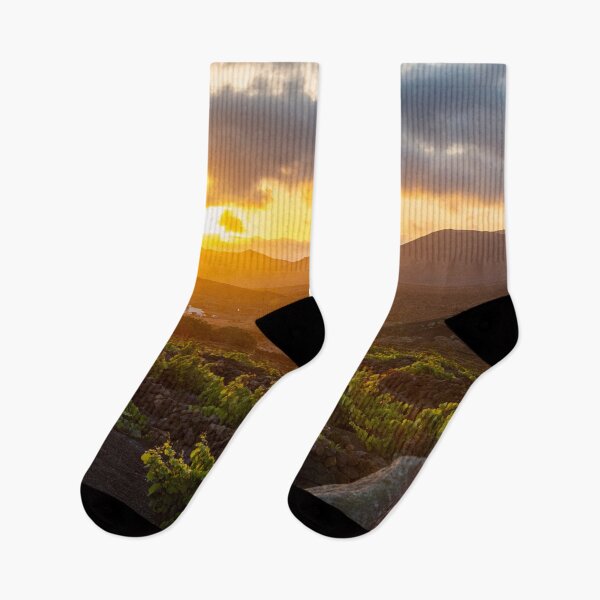 Item preview, Sunset behind the volcanoes designed and sold by iCimages.net.
