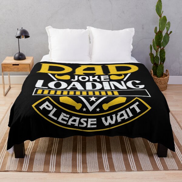 Item preview, DAD JOKE LOADING PLEASE WAIT | PROGRESS BAR SLOGAN  designed and sold by Printoweb.