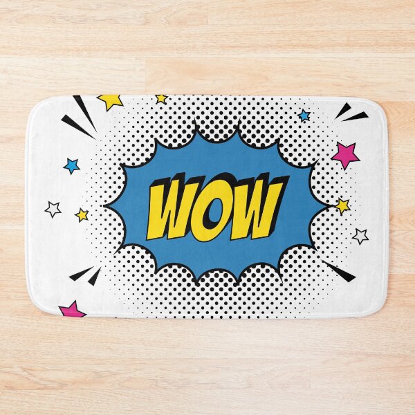 Item preview, pop art with wow word designed and sold by Sya Prints.