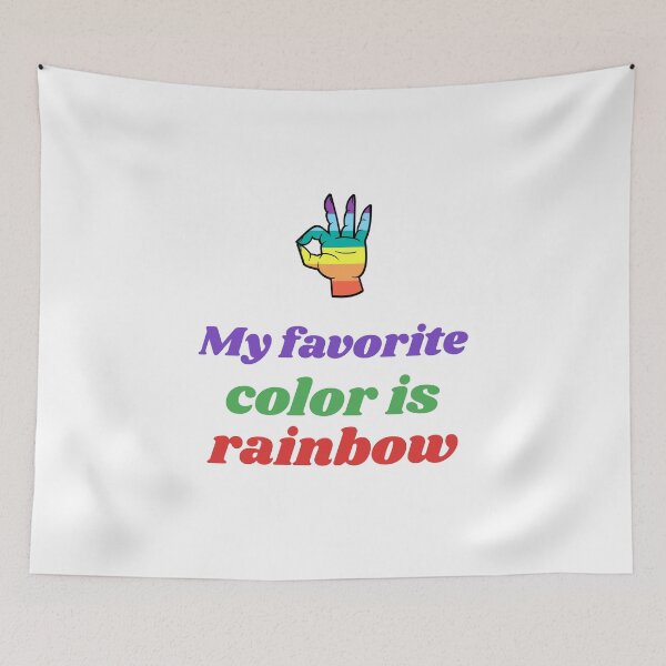 Item preview, My favorite color is rainbow designed and sold by avit1.