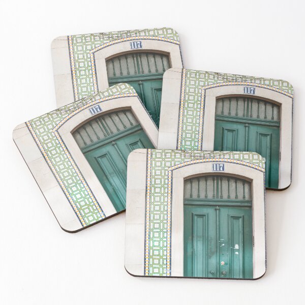 Item preview, Green Door in Lisbon designed and sold by hellotwiggs.