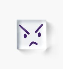 Mean Muggin Acrylic Block