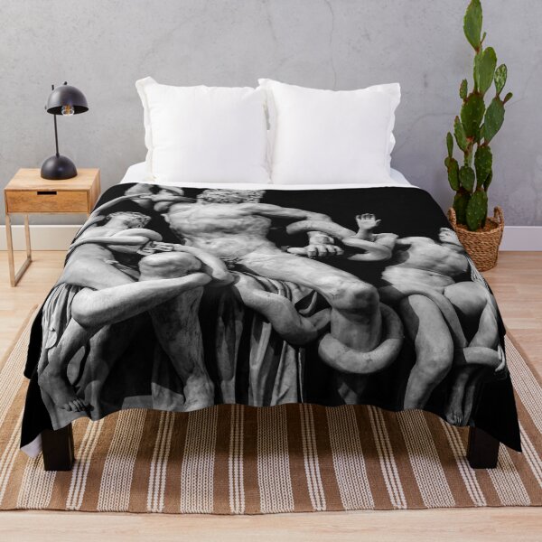 Item preview, Laocoon Greek Sculpture Over Black designed and sold by DFLC Prints.