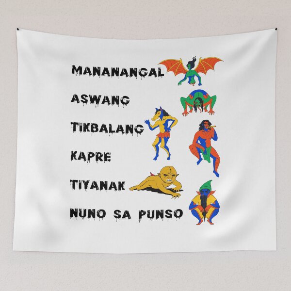 Item preview, Trese Characters Aswang Philippine Monsters designed and sold by ecdato.