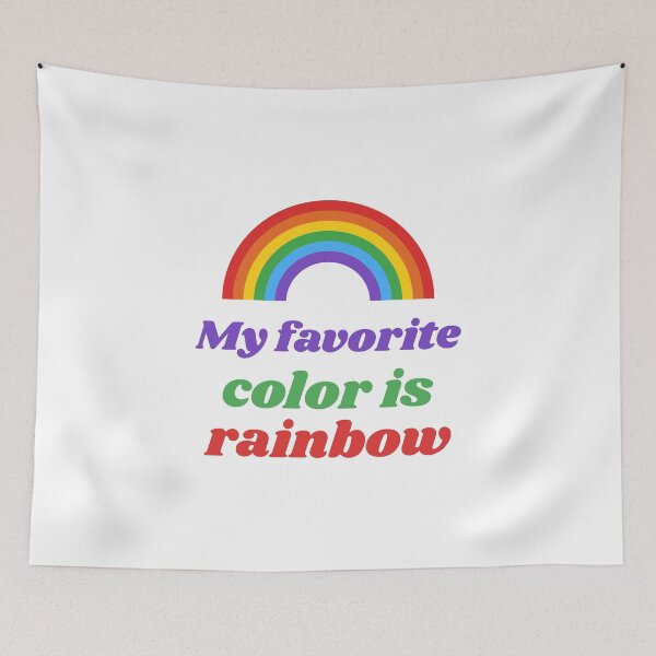 Item preview, My favorite color is rainbow designed and sold by avit1.