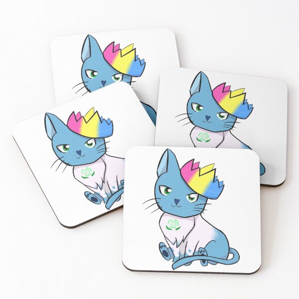 Item preview, Achillean Pansexual Pride Cat designed and sold by LunarDoodles.