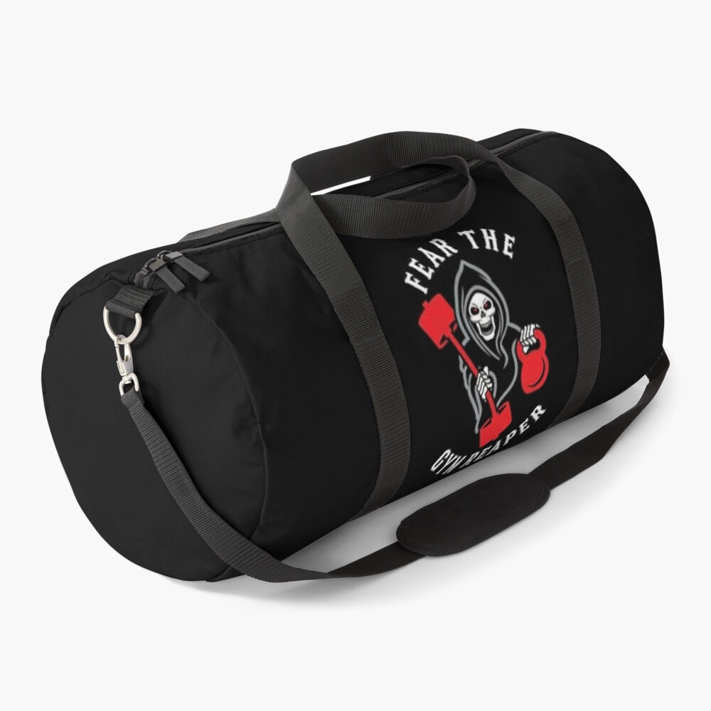 Fear The Gym Reaper Duffle Bag