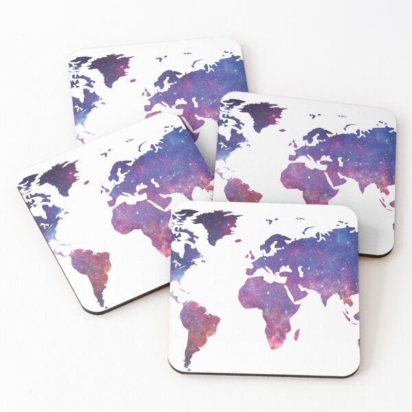 Item preview, Galaxy World Map designed and sold by Rare View.