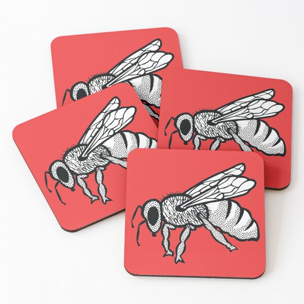 Item preview, Cute Drawing Art Of Honeybee designed and sold by iTrending.