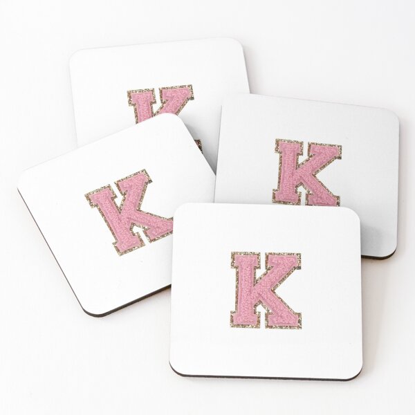 Item preview, pink letter k designed and sold by maddiesartworks.