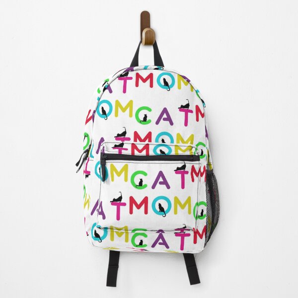 Item preview, Funny Cat Mom Rainbow Typography Design designed and sold by adriana-holmes.