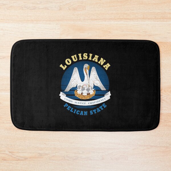 Item preview, LOUISIANA PELICAN STATE FLAG designed and sold by Madjack Tees Kiwi SuperStore.