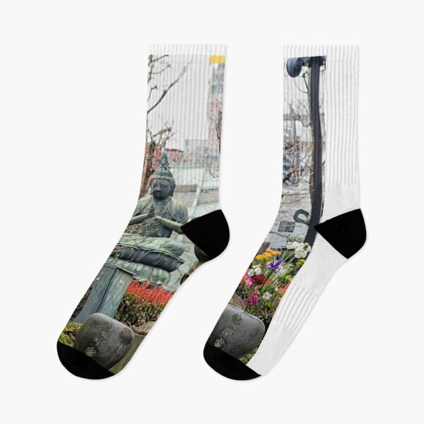 Item preview, Jizo statues at Senso Ji temple in Tokyo, Japan.  designed and sold by Photopat.