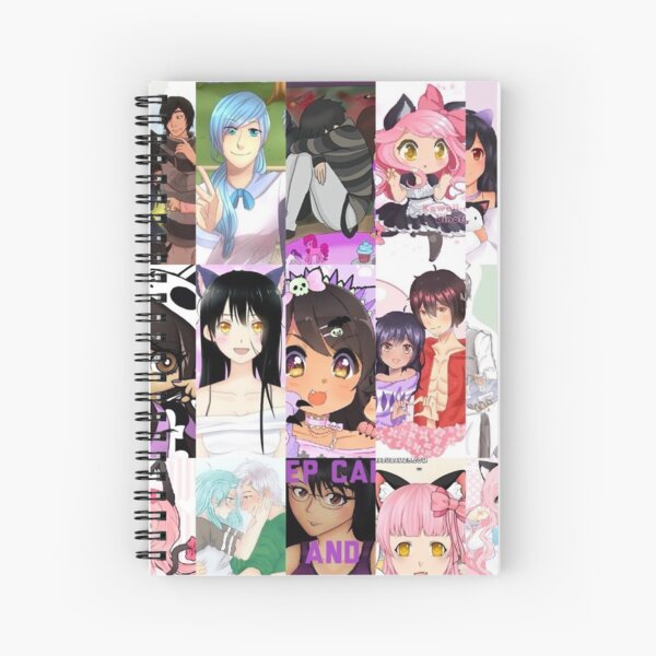 Aphmau Spiral Bound Notebook Journal Diary Anime Notebook