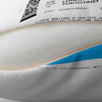 Alternate view of Boarding Pass Pillow (5748x5748 px) (KHE) Throw Pillow