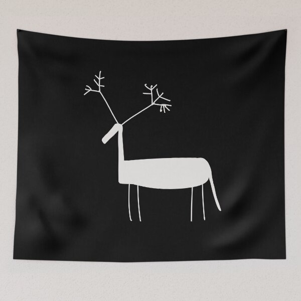 Item preview, Reindeer handrawn Art designed and sold by FashionN5.