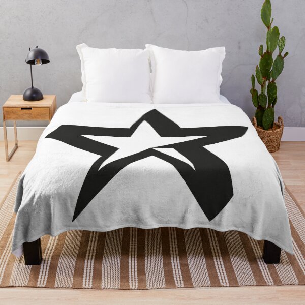 Item preview, STAR Distorted - Black Minimalistic Vector Art designed and sold by in-vectors.
