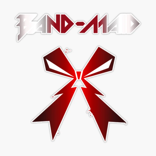 BAND-MAID シンボルロゴ キーホルダー（赤） st,extra_large,507x507-pad,