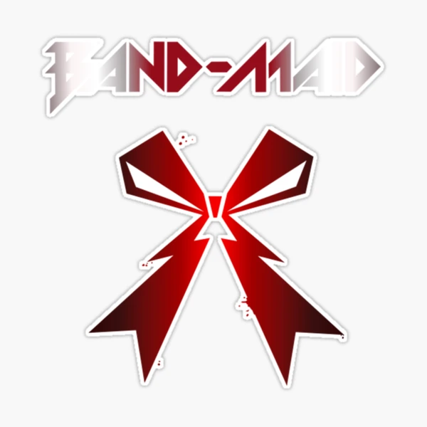 BAND-MAID シンボルロゴ キーホルダー（赤） st,large,507x507-pad,600x600,