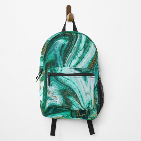 Item preview, Abstract Green Golden Marble  designed and sold by aartidote.