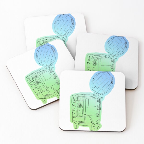 Item preview, Trippy Kiln Blue and Green for potters and ceramic artists designed and sold by artcrazed.