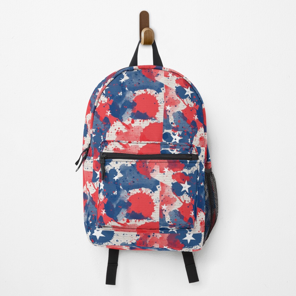 Vista previa del artículo con la obra «Mochila», diseñado y vendido por Patternsonly.