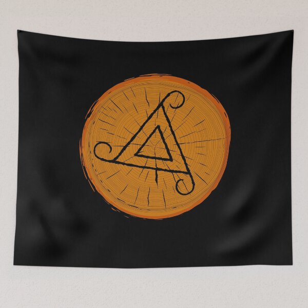 Item preview, Wooden Triskele Rune designed and sold by MerchActually.