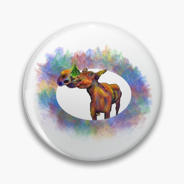 Item preview, Vibrant female moose designed and sold by Pauletart.
