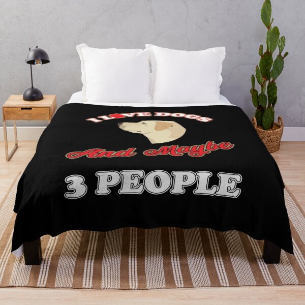 Item preview, I Love Dogs And Maybe 3 People - Labrador designed and sold by saulmedia.