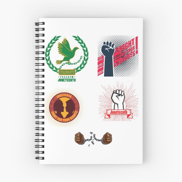 Item preview, Juneteenth Celebrate Freedom Sticker Pack designed and sold by ecdato.