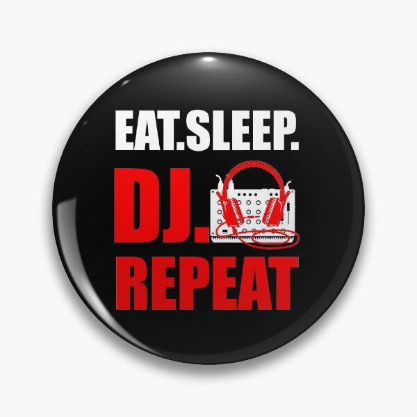 Item preview, Eat Sleep DJ Repeat designed and sold by SuperStuffStore.