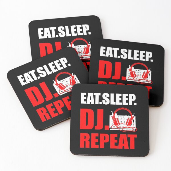 Item preview, Eat Sleep DJ Repeat designed and sold by SuperStuffStore.