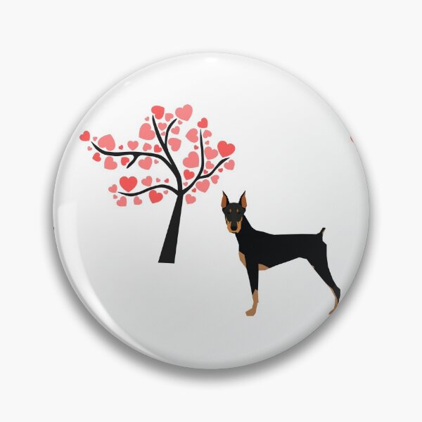 Artikelvorschau, Dobermann Pinscher Hundemuster entworfen und verkauft von Maful.