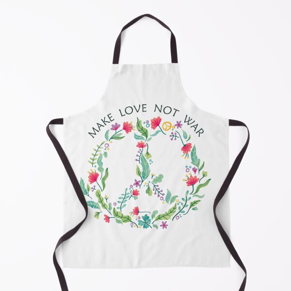 Item preview, make love not war designed and sold by Sya Prints.