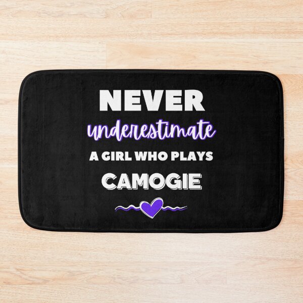 Item preview, Never underestimate a girl who plays camogie designed and sold by TheGreenGoat.