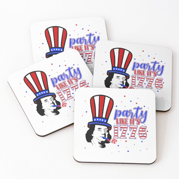 Item preview, Party Like It's 1776 Benjamin Franklin designed and sold by Dutlu.