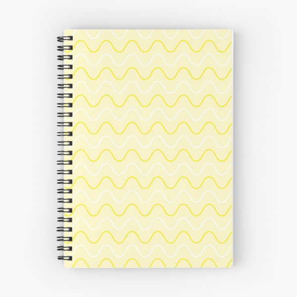 Item preview, Pastel Yellow Curvy Waves Pattern designed and sold by Moonshine Paradise.