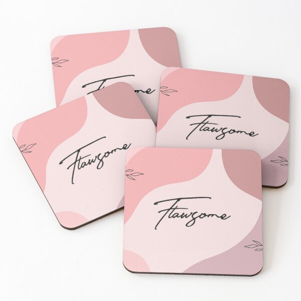 Item preview, 'Flawsome' aesthetic positive beige illustration  designed and sold by AshnaSiddiqui.