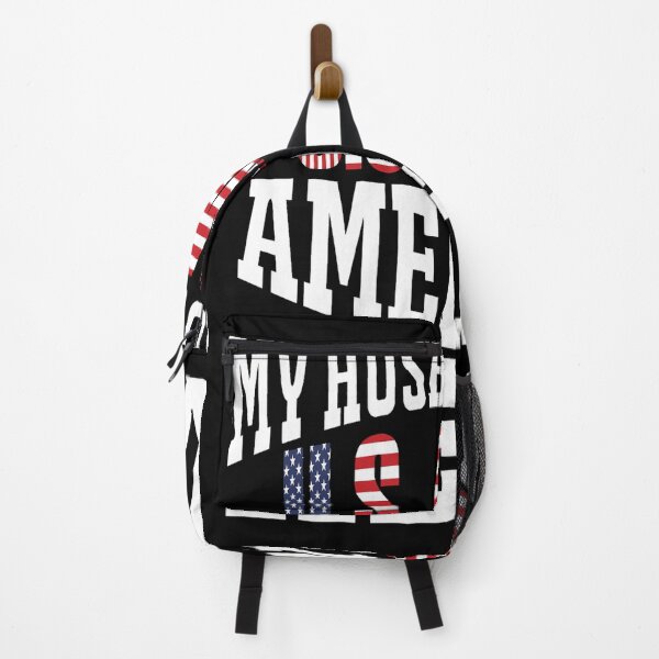 Item preview, MY HUSBAND IS AN US ARMY AMERICAN HERO designed and sold by marytrou.
