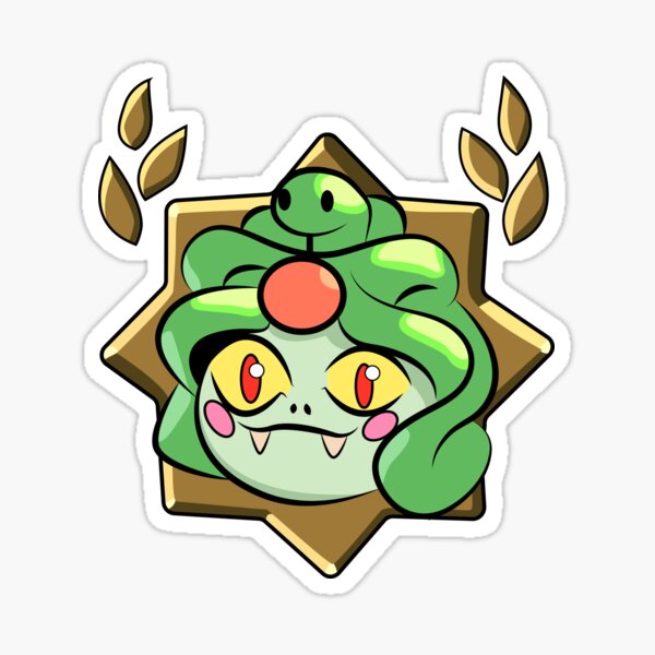 Dusa Badge Hades Sticker For Sale By Migi Desu Redbubble