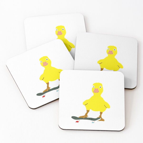 Item preview, Funny baby duck, ducky is on skateboard designed and sold by JeffPark.