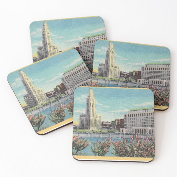 Item preview, New Ohio State Office Building and Le Veque-Lincoln Tower, Columbus, Ohio designed and sold by Jordan Griffith.