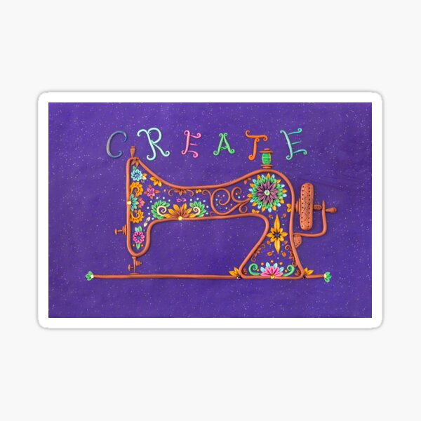 Item preview, Create - Sewing Machine Art designed and sold by DeidreDreams.