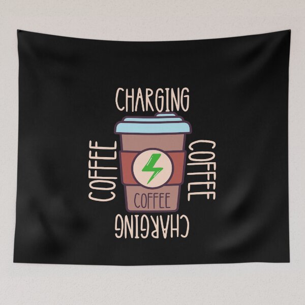 Item preview, Coffee Charging designed and sold by Quadghouls.