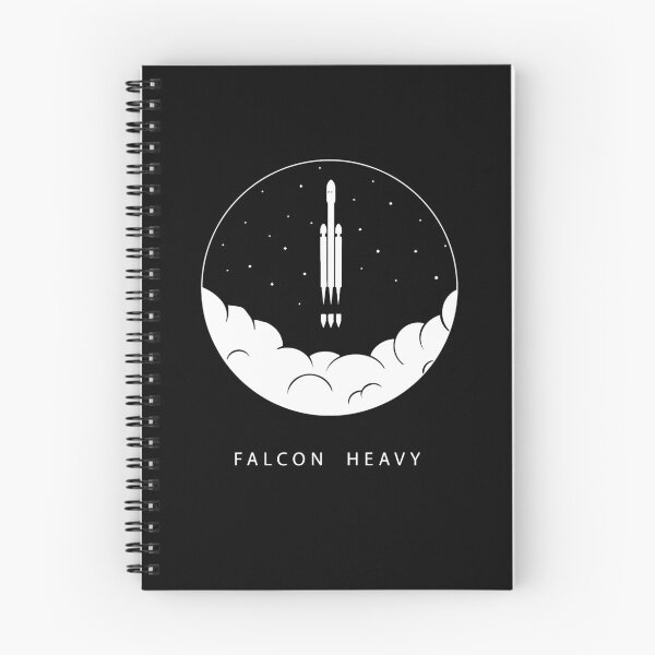 Item preview, falcon heavy in circle designed and sold by whatsyokidswear.