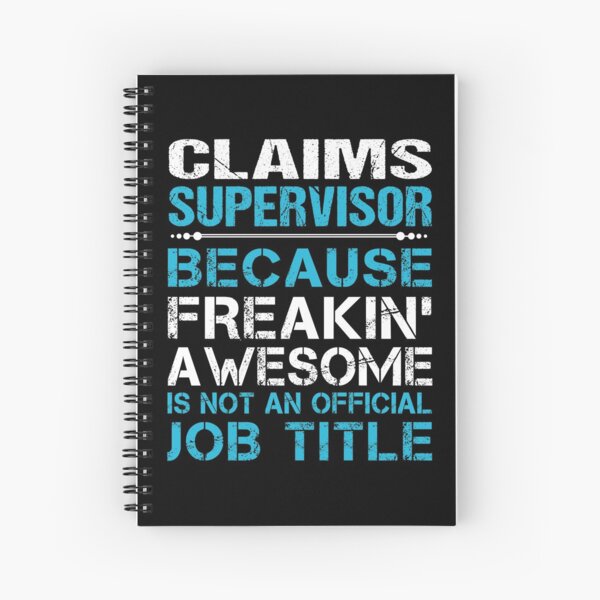 Item preview, Claims Supervisor T Shirt - Freaking Awesome Gift Item Tee designed and sold by hlleone803.