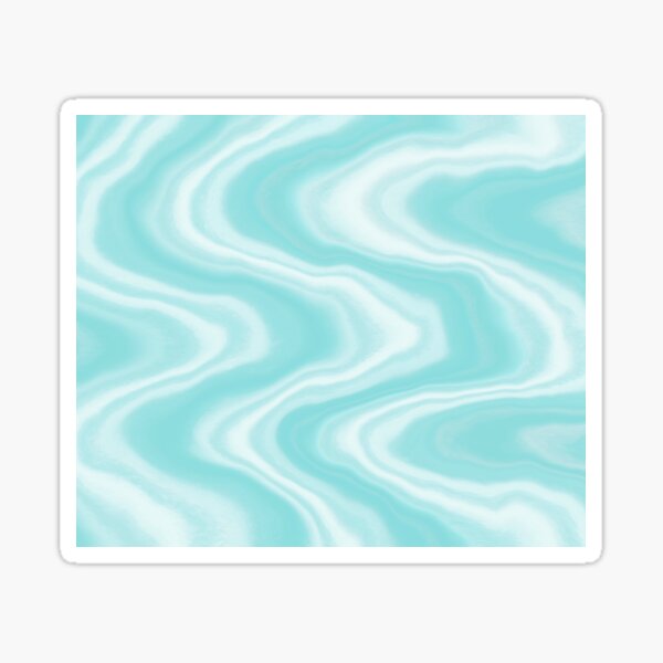 Aperçu de l'œuvre Motif de vague fluide aqua doux créée et vendue par Diane Hunter Art.